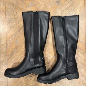 Style & Co. Black Knee-High Winter Boots